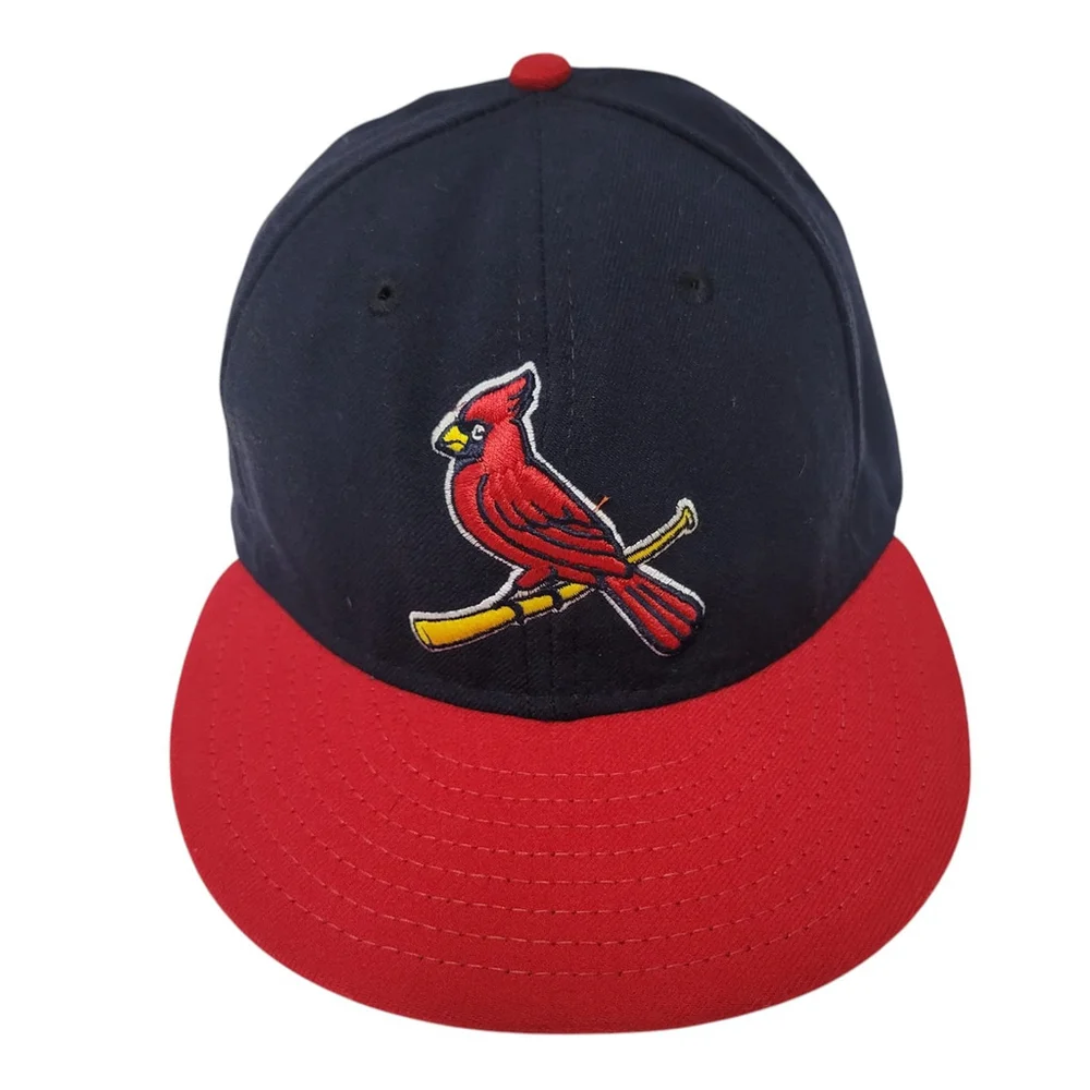 New Era 59FIFTY Rare St Louis Cardinals Vintage Fitted Hat 7 1/4 On Field Cap